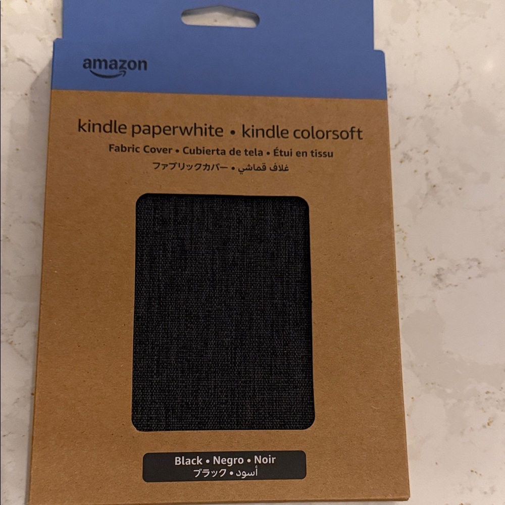 Amazon Kindle Paperwhite Fabric Cover - Noir